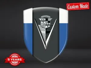Cadillac Emblema Silicone Lusso Alta Gamma Etichette ST